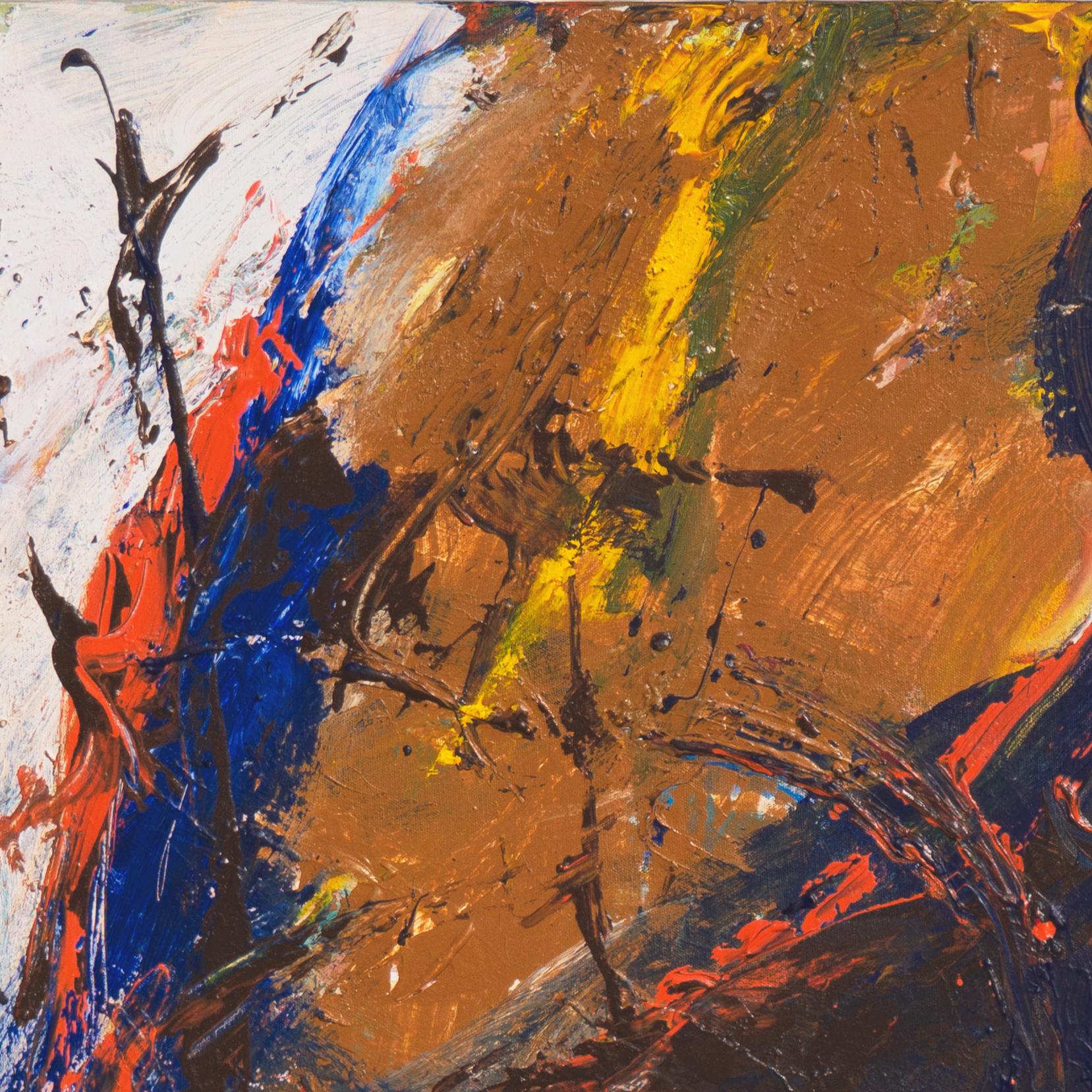 'Action Abstract, Ivory & Saffron', Paris, National Association of Women Artists For Sale 2