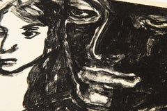 A Long Silence, Lithograph, Contemporary Art, 20th Century