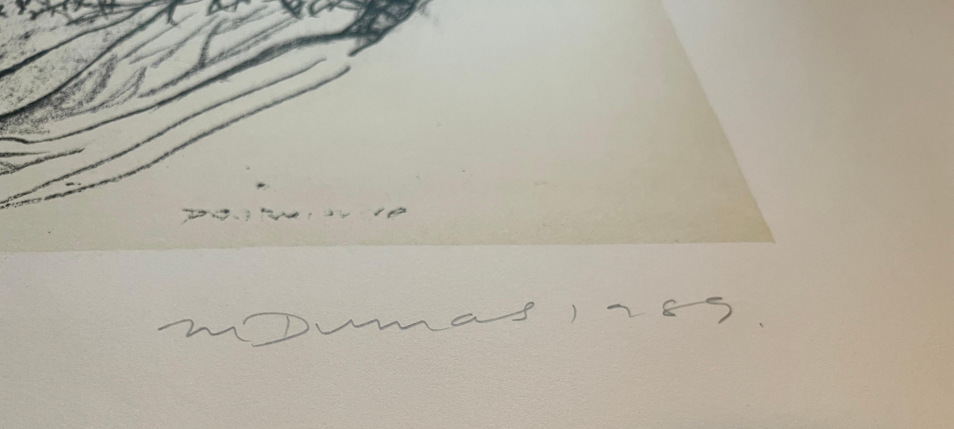 Doomrosie - Print by Marlene Dumas