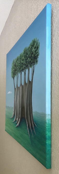 Castle, Painting, Oil on Canvas