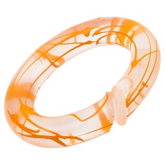 Bracciale Bangle in lucite acrilica Marlene McKibbin