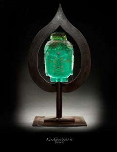 Aqua Lotus Buddha