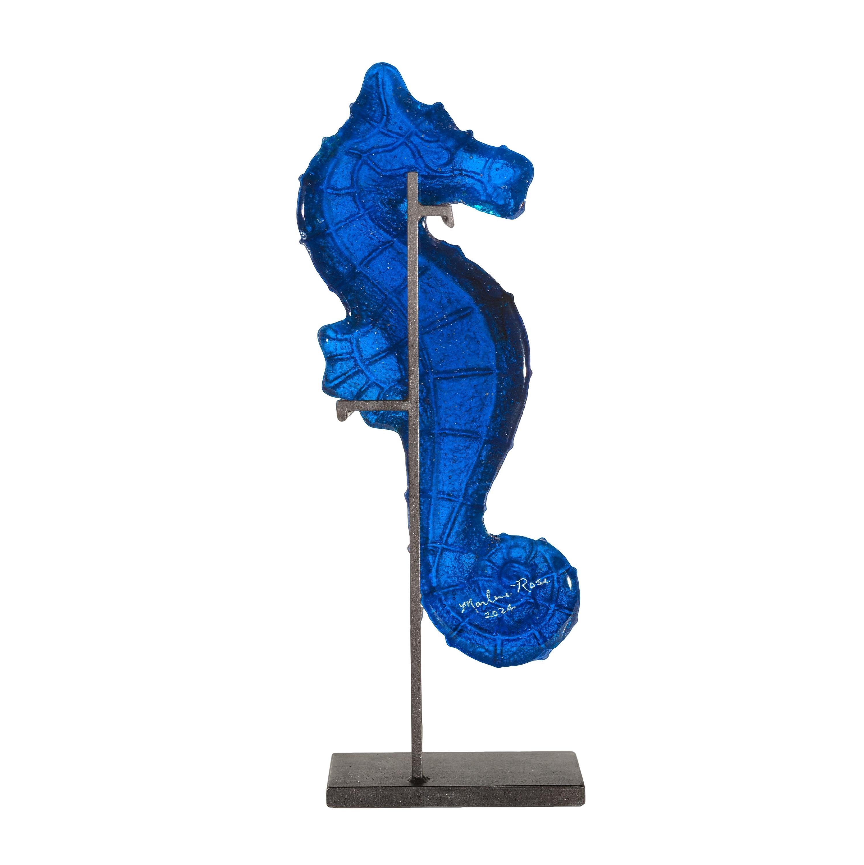 Dimensions of steel base: 17.25 x 6 x 4 inches

From the artist: 

