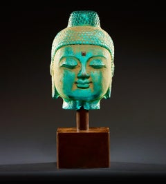 Stone Buddha - Aqua