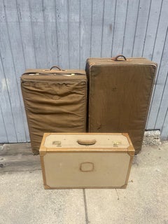 Marley and Hodgson Steamer Trunks and Suitcase (Ghurka Collection)