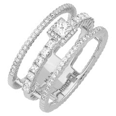 MARLI New York 18 Karat Gold FIFI Princess Diamond Ring