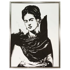 Marlo Broughton (MARLOBRO), „Frida“ 2020, signiertes Acrylgemälde auf Leinwand, gerahmt