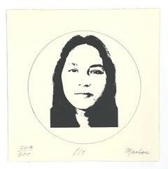 Marlon Castellanos Artista cubano Incisione originale firmata a mano 2002