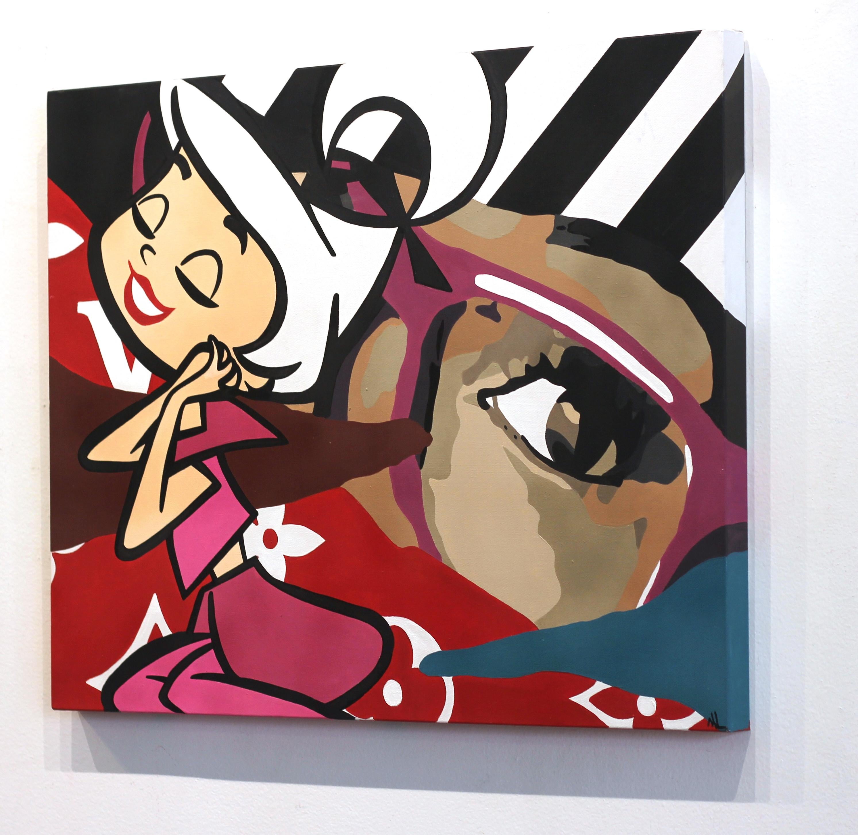 Judy - Pop Art Painting by Marlon Diggs