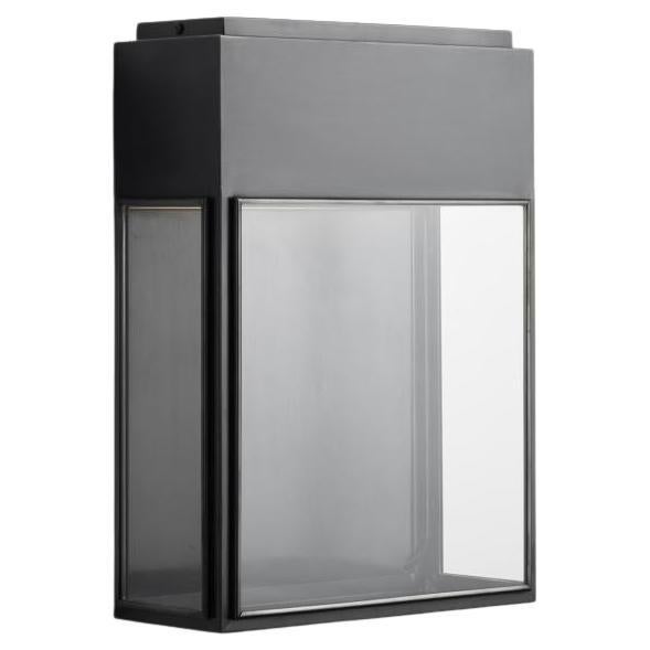 MARLOW sateen brass clear glass