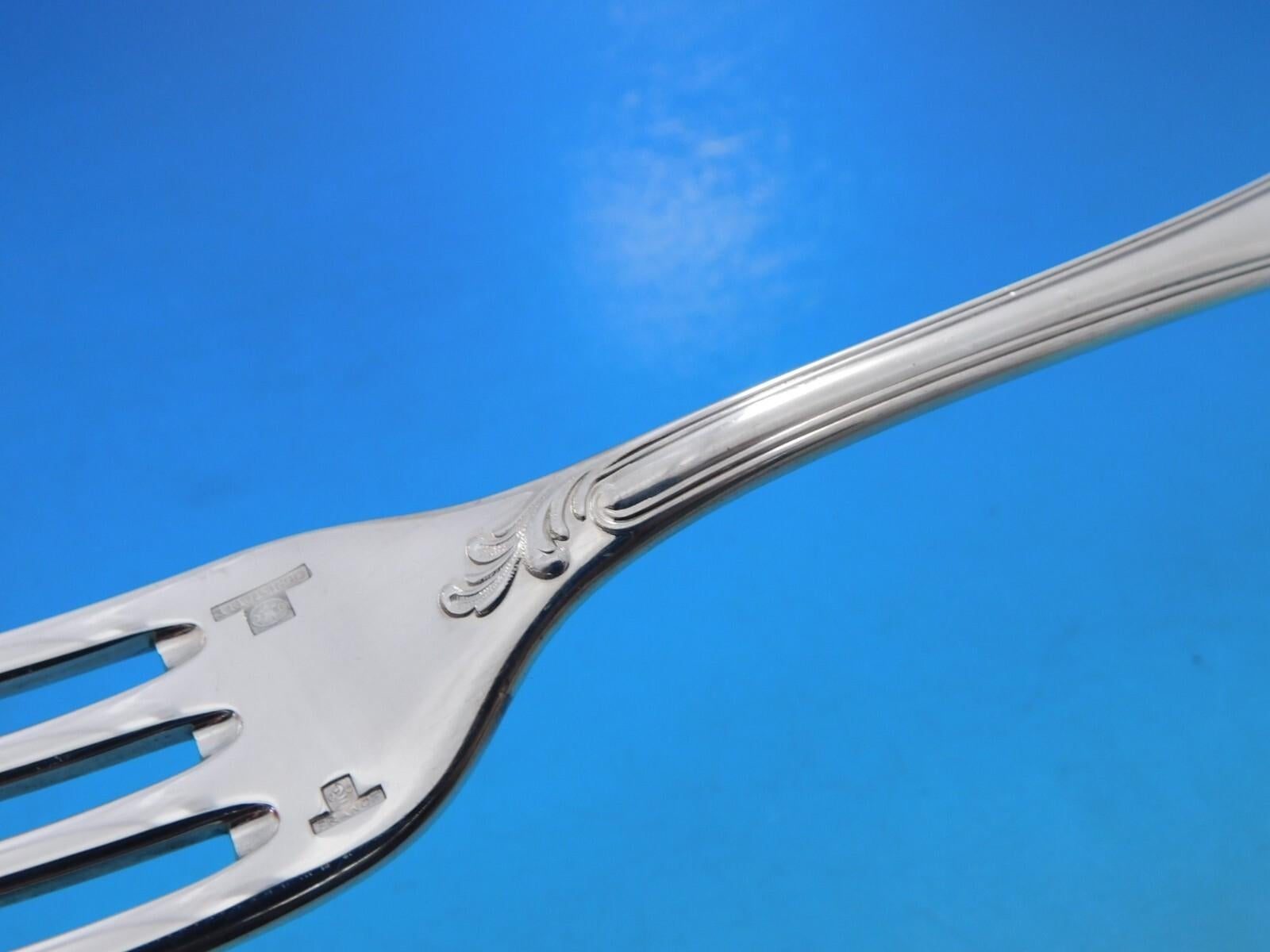Marly by Christofle France Cubiertos de Plata Servicio 12 Set 119 pz Din Sin Usar en venta 4