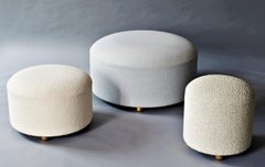 Marly Ottoman Medium by DeMuro Das in Bronze Satin