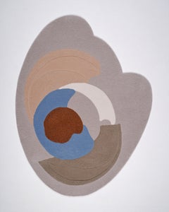 Tappeto Marmi Ki collection No 2 LARGE / Tappeto contemporaneo in lana trapuntata a mano