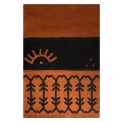 The Sun & Prosperity Rug by Studio Marmi / Felt wool rug