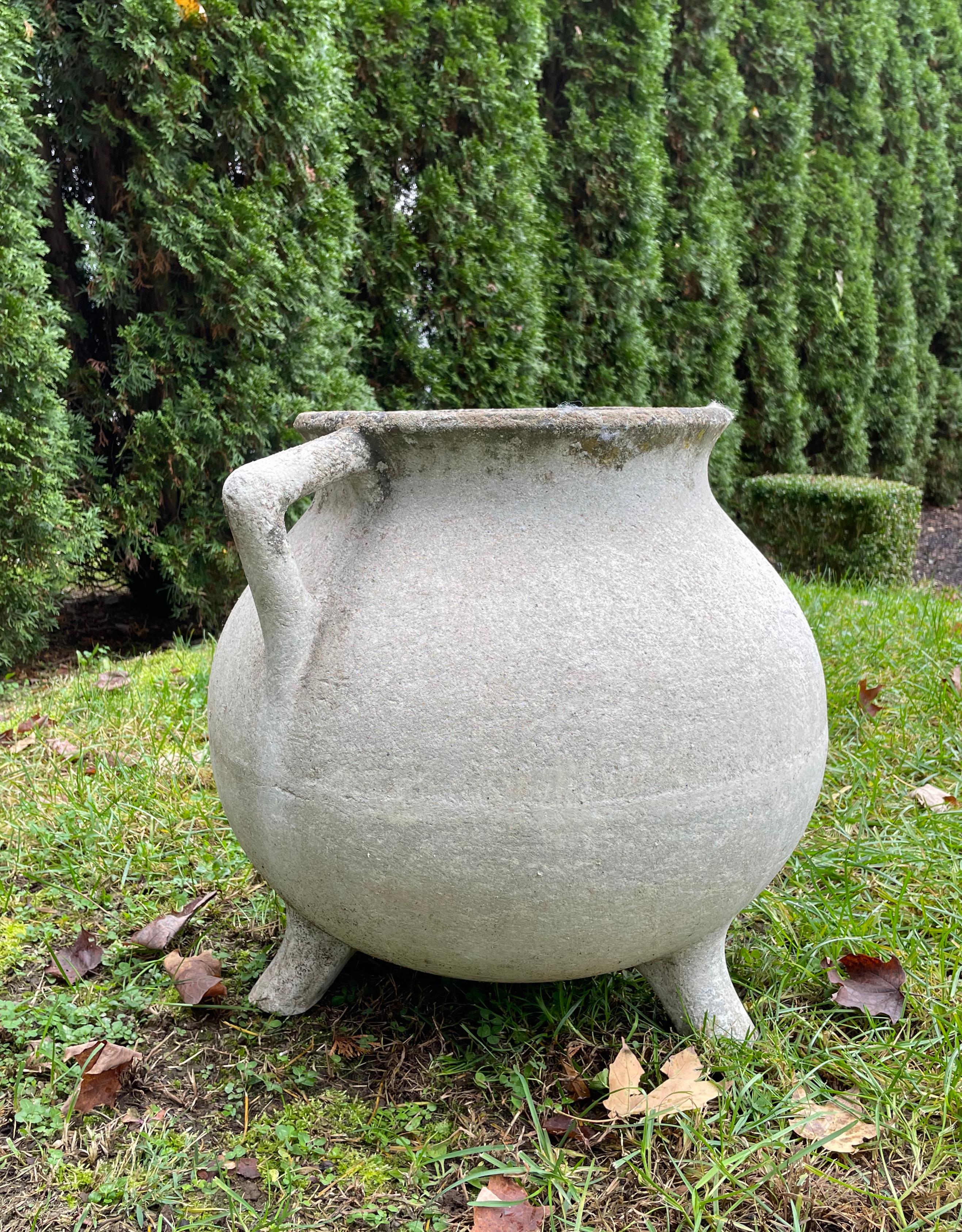 Marmite Cauldron-Form Planters Designed by Willy Guhl For Sale 9