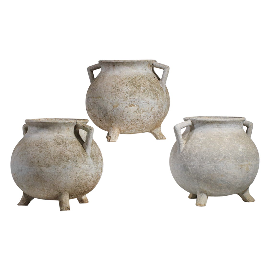"marmite" planters by Willy Ghul from the 50s/60s