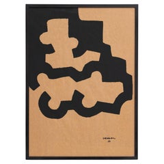 "Mármol y Plomo" – Lithograph by Eduardo Chillida, 1980s