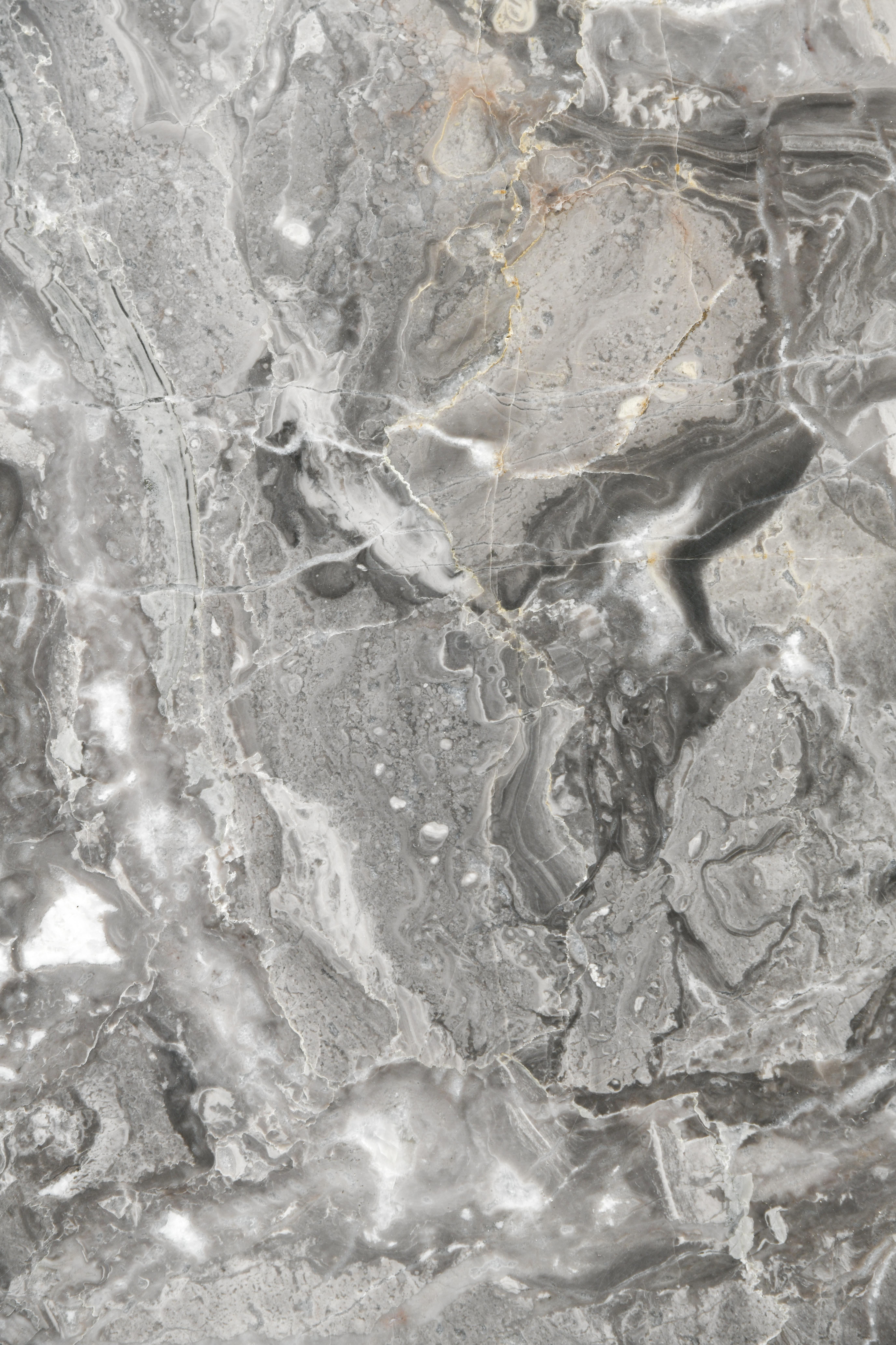 Galvanisé Table basse Marmorino en marbre grigio Orobico di Dalmoto  en vente