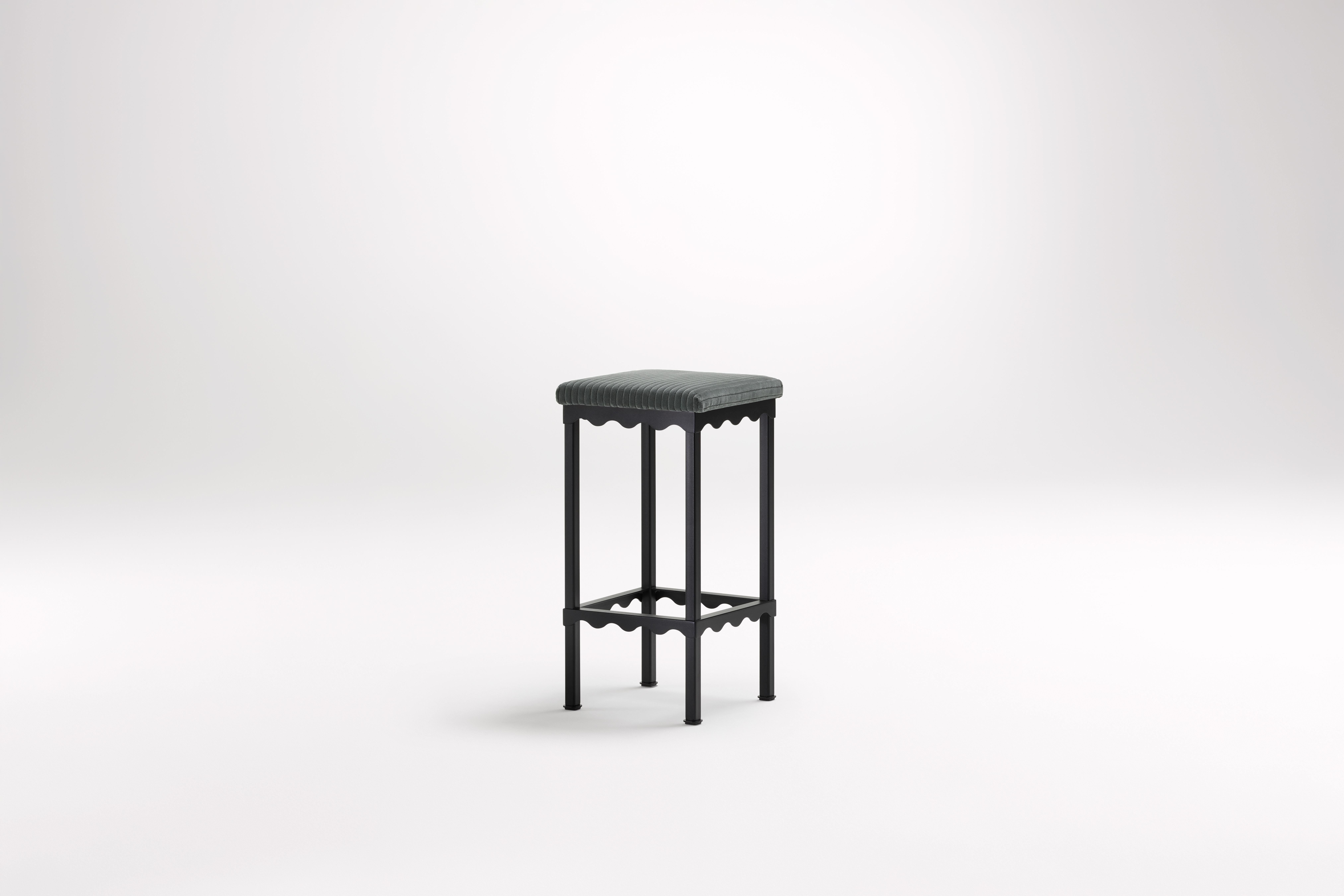 Post-Modern Marmoset Bellini High Stool by Coco Flip For Sale