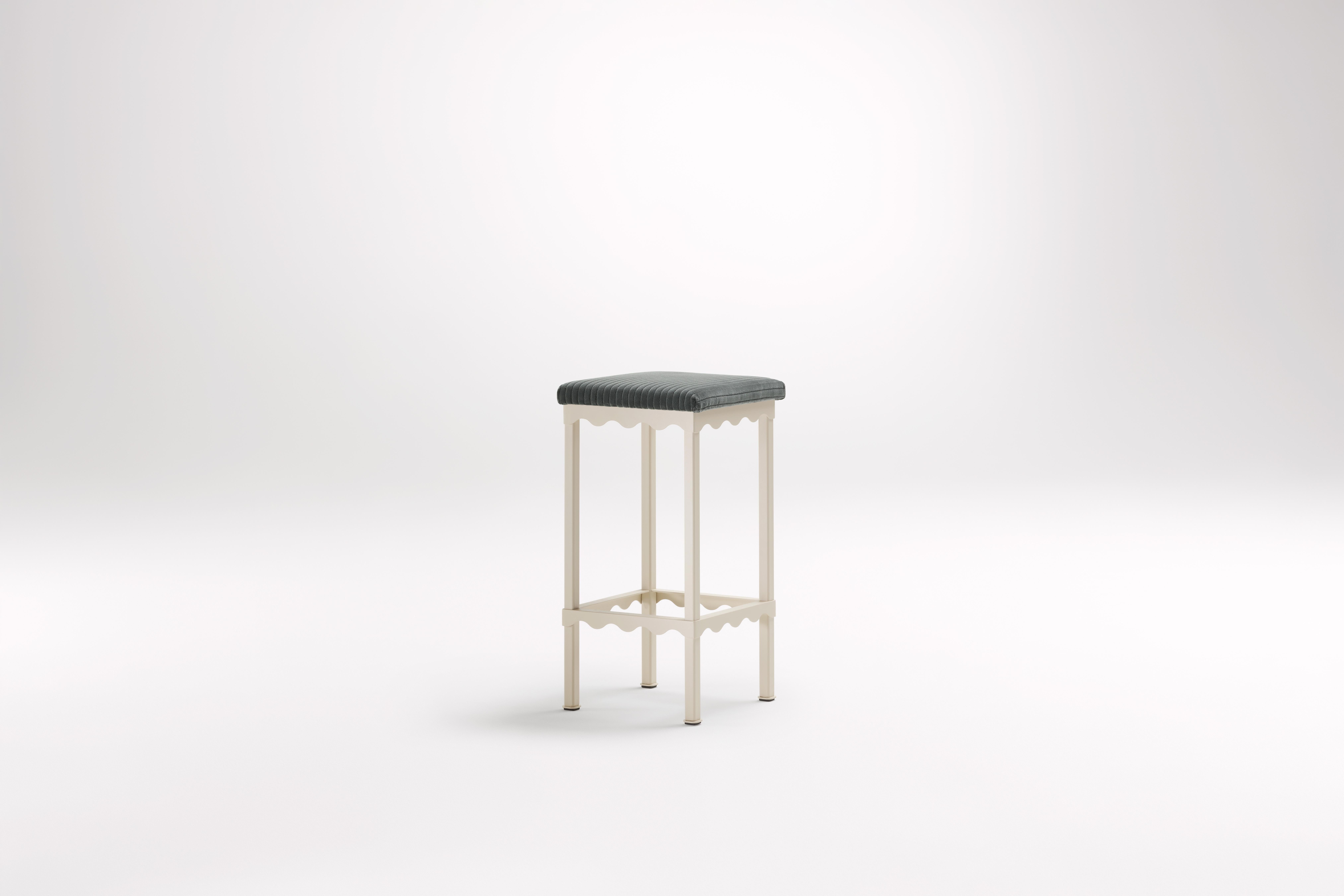 Post-Modern Marmoset Bellini High Stool by Coco Flip For Sale