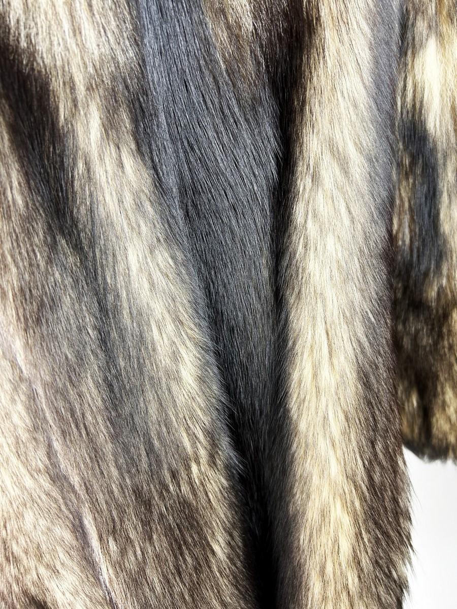 Marmot Fur Coat by Maison Colette - French Circa 1980 For Sale 2
