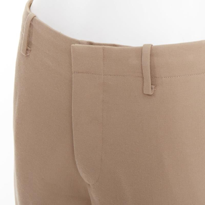 MARNI 100% wool concealed waistband knee length shorts IT38 XS For Sale 2