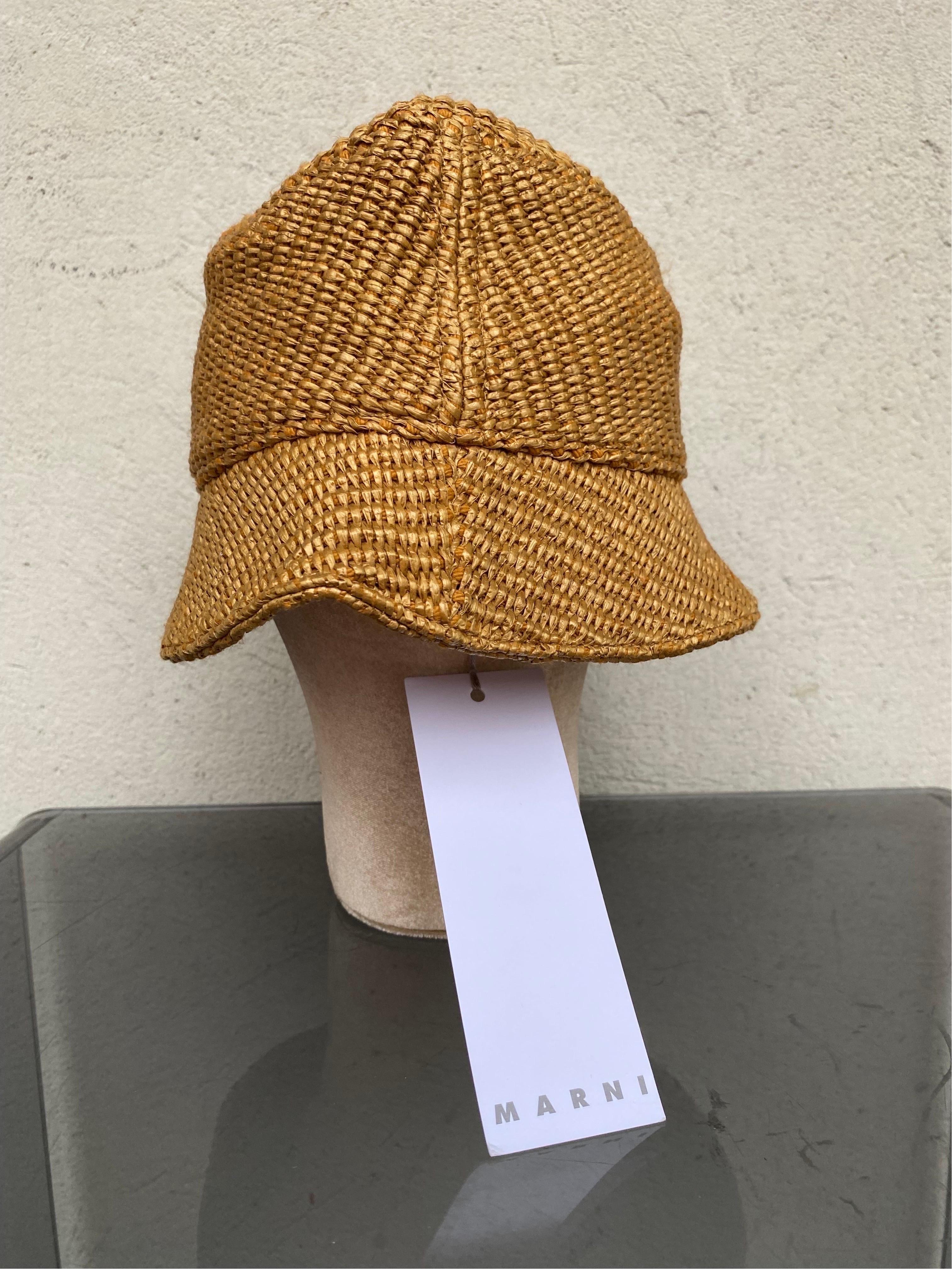 Brown Marni 2023 Bucket Hat