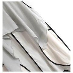 Top con pannelli di Marni Archival con bordi a balze