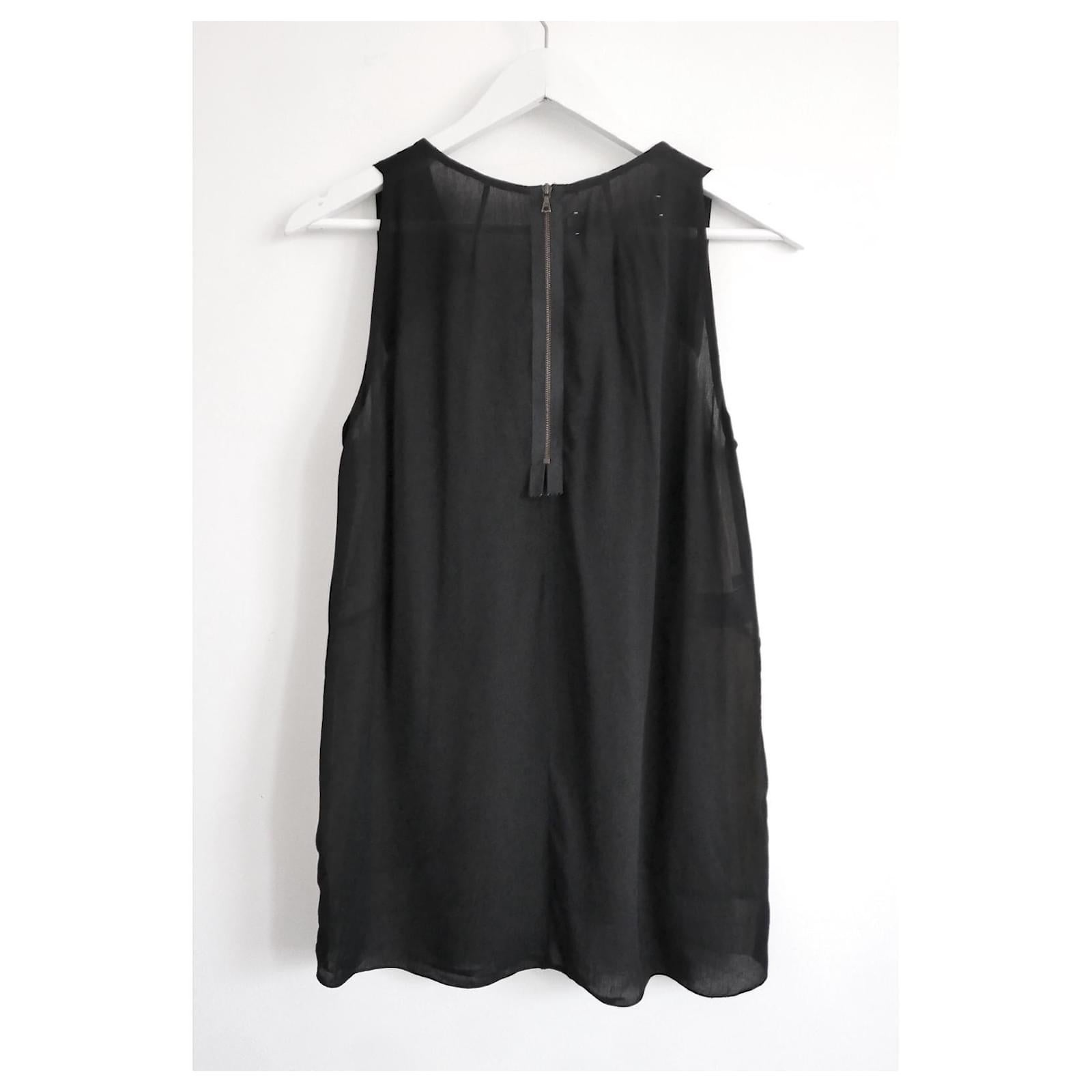Marni Archival Panelled Frilled Top  In Excellent Condition For Sale In London, GB