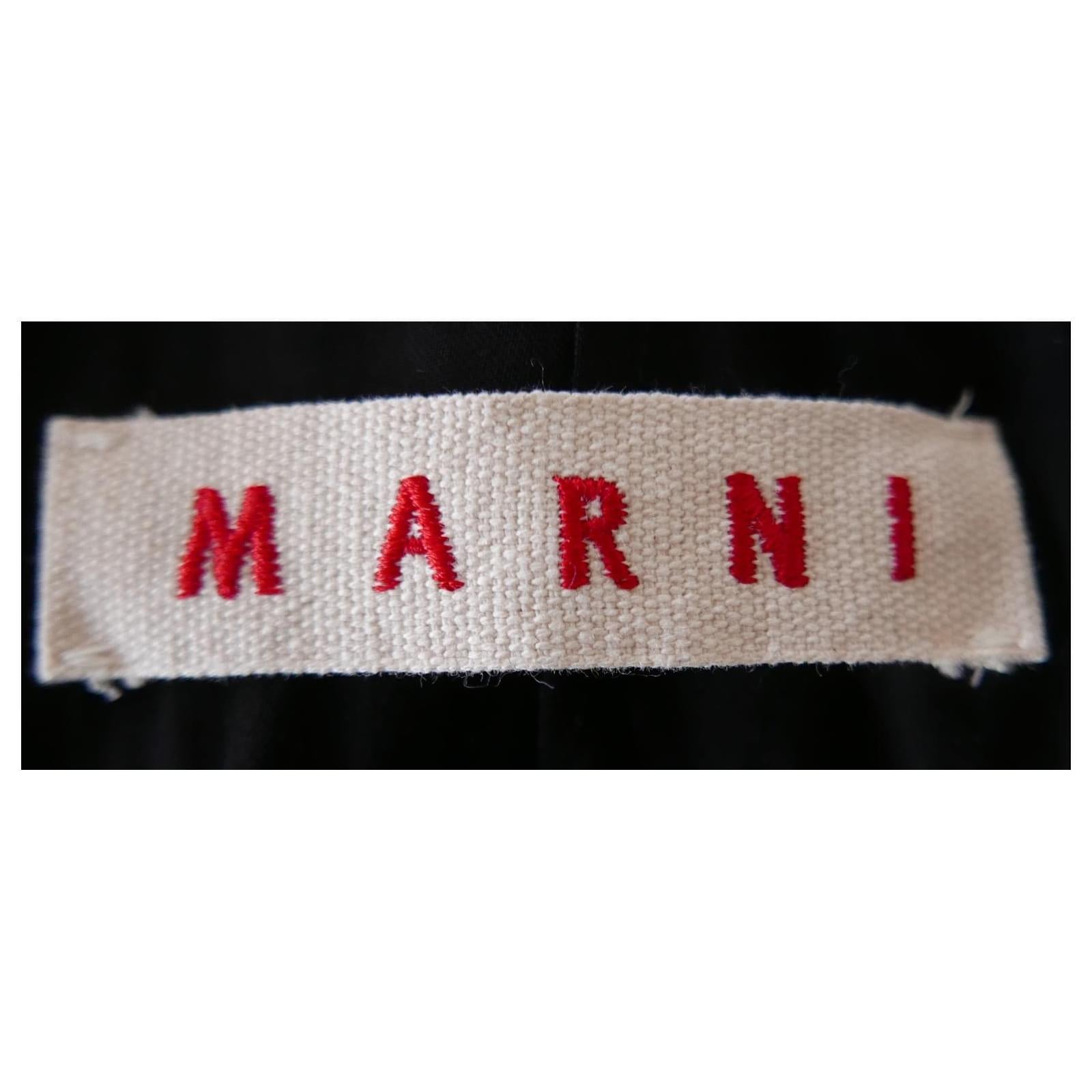 Marni Archival Panelled Frilled Top (Top à volants)  en vente 1