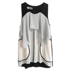 Marni Archival Panelled Frilled Top