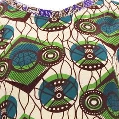 Marni bei H&M: Kleid mit Batik-Print aus mehrfarbiger Seide