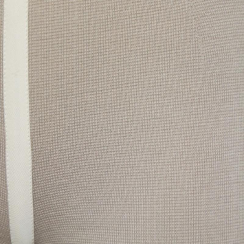 Marni Beige Capri-Hose aus Baumwollstrick S im Zustand „Gut“ im Angebot in Dubai, Al Qouz 2