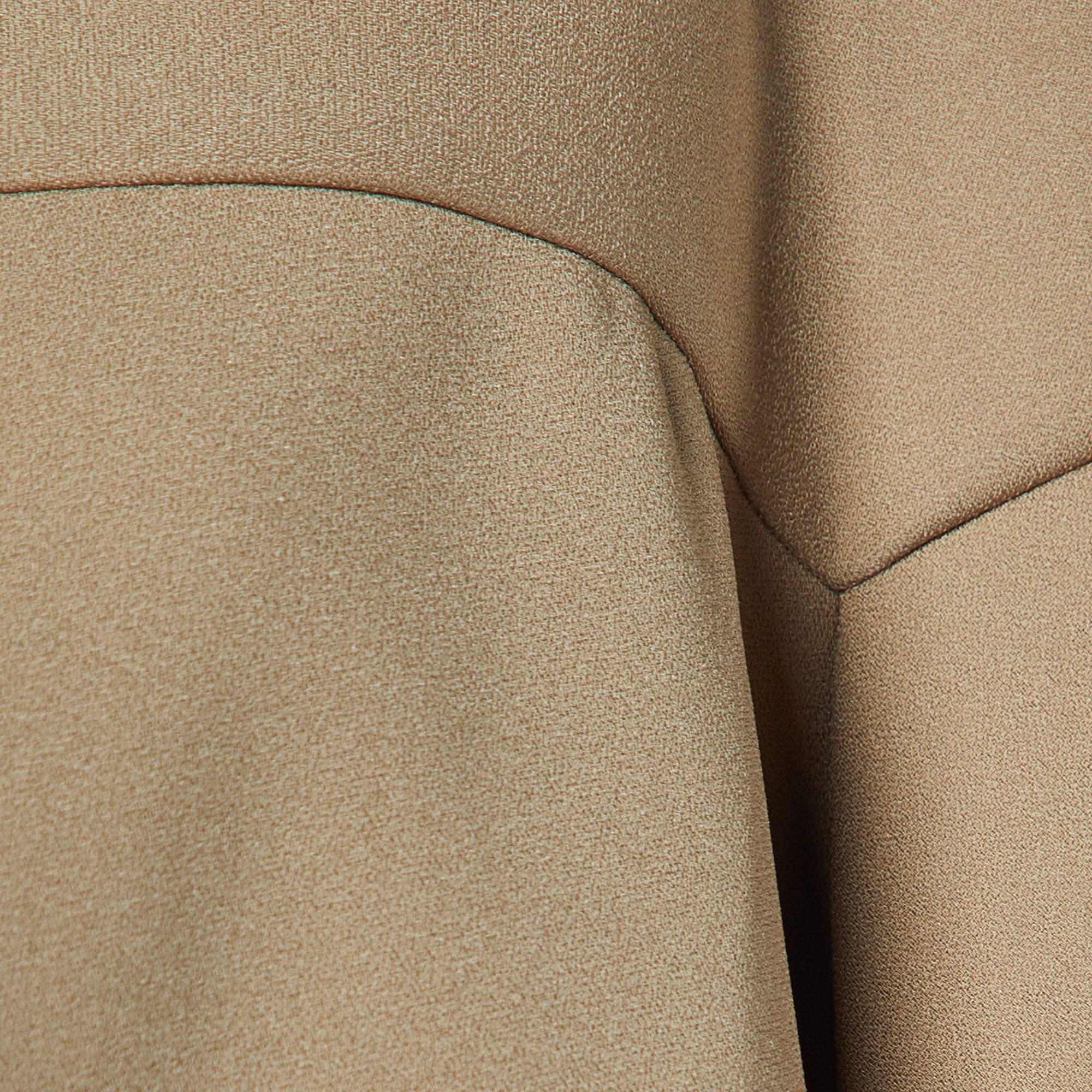 Beige Marni - Giacca aperta sul davanti in crepe beige S in vendita