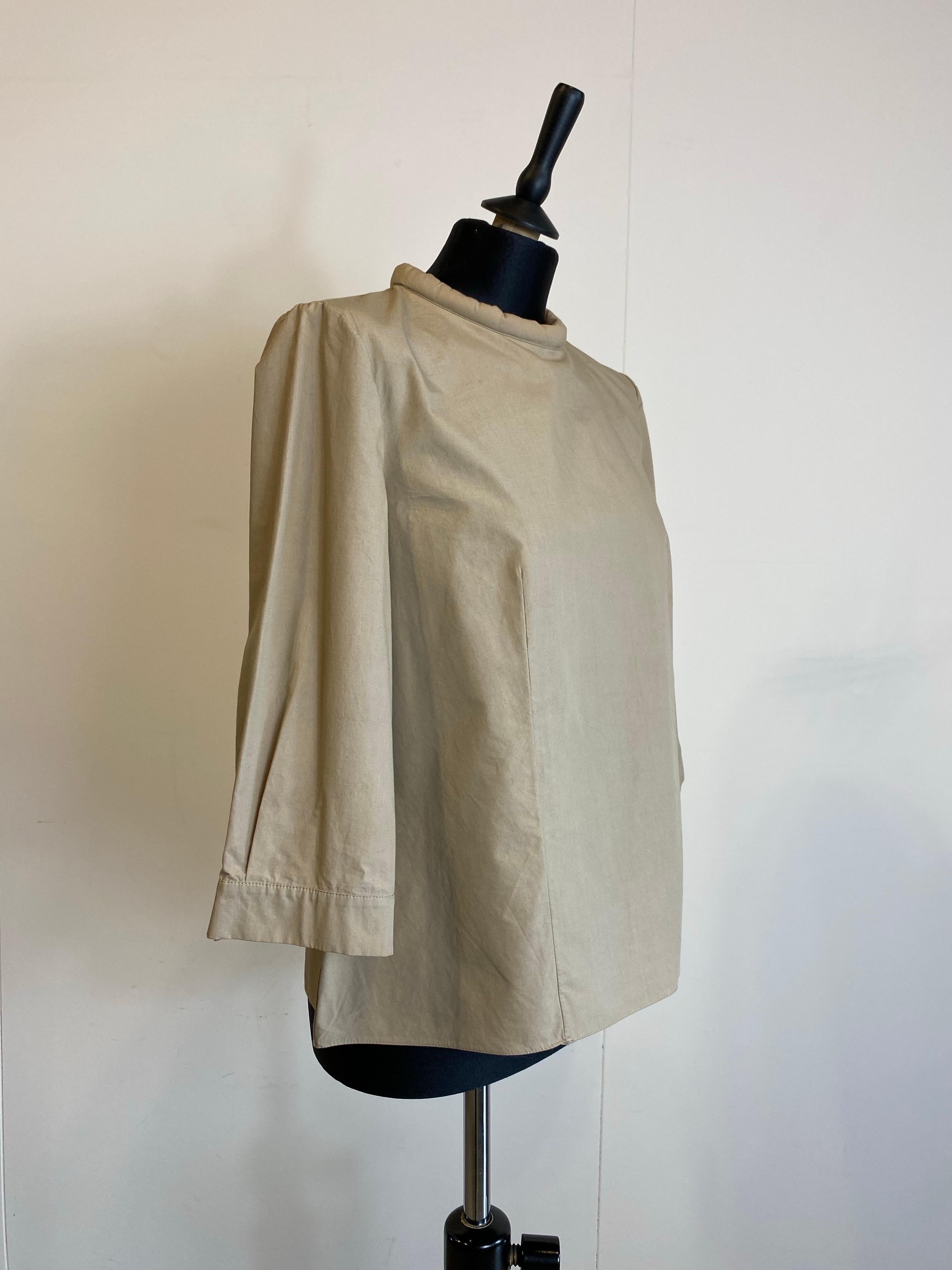 Beige Marni beige Summer Blouse For Sale