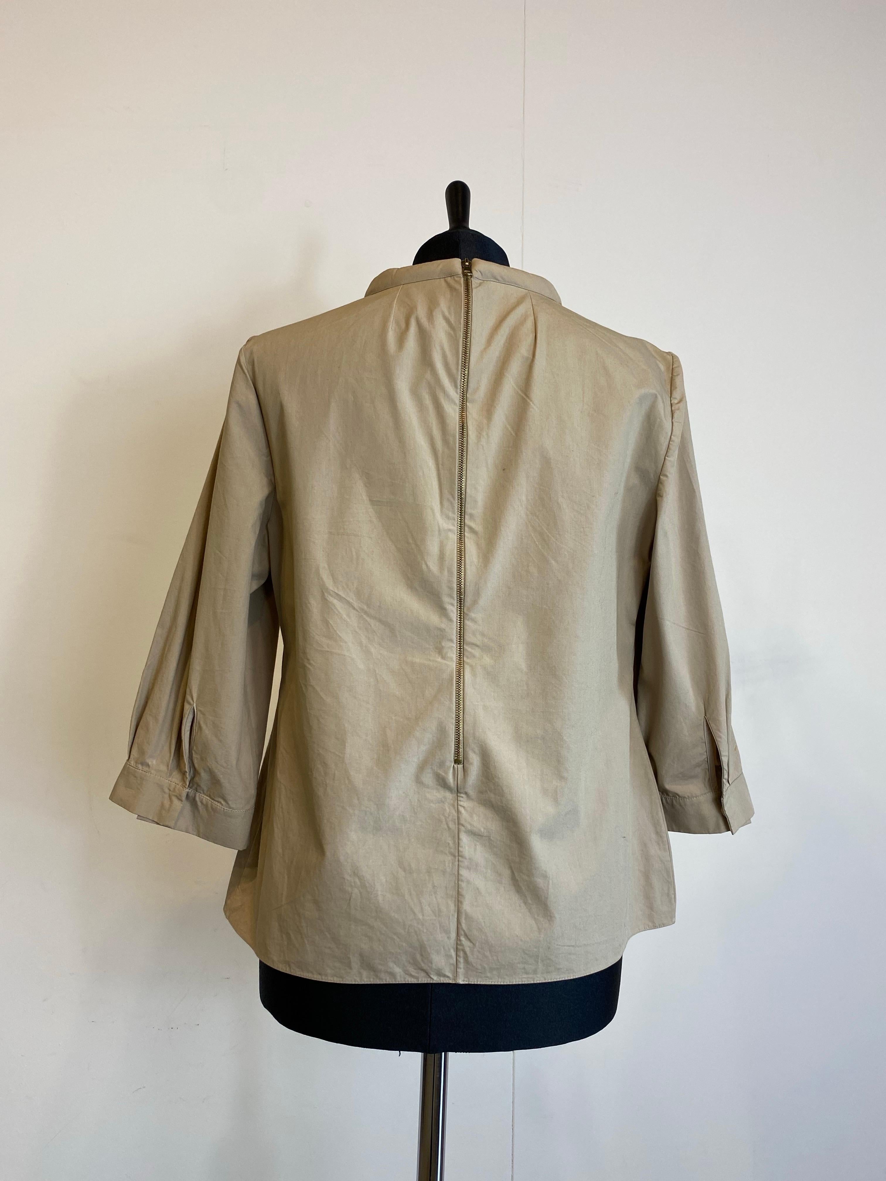 Marni beige Summer Blouse In Good Condition For Sale In Carnate, IT