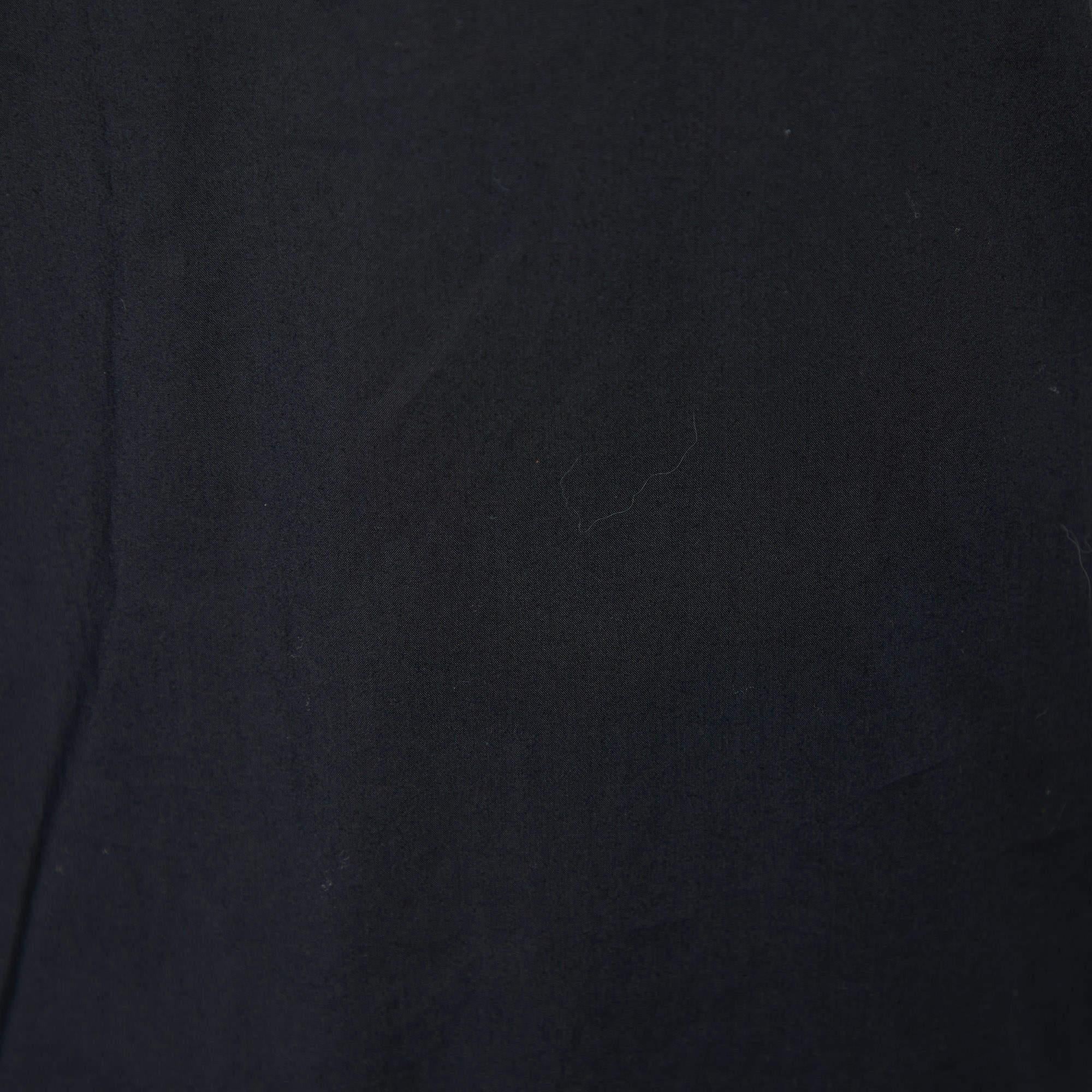 Marni Black Cotton Gather Detail Sleeveless Top M In Good Condition In Dubai, Al Qouz 2