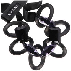 Marni Black Horn Necklace