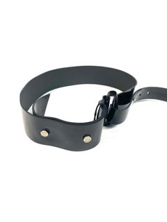 Marni Black Patent Leather Belt, Size 80