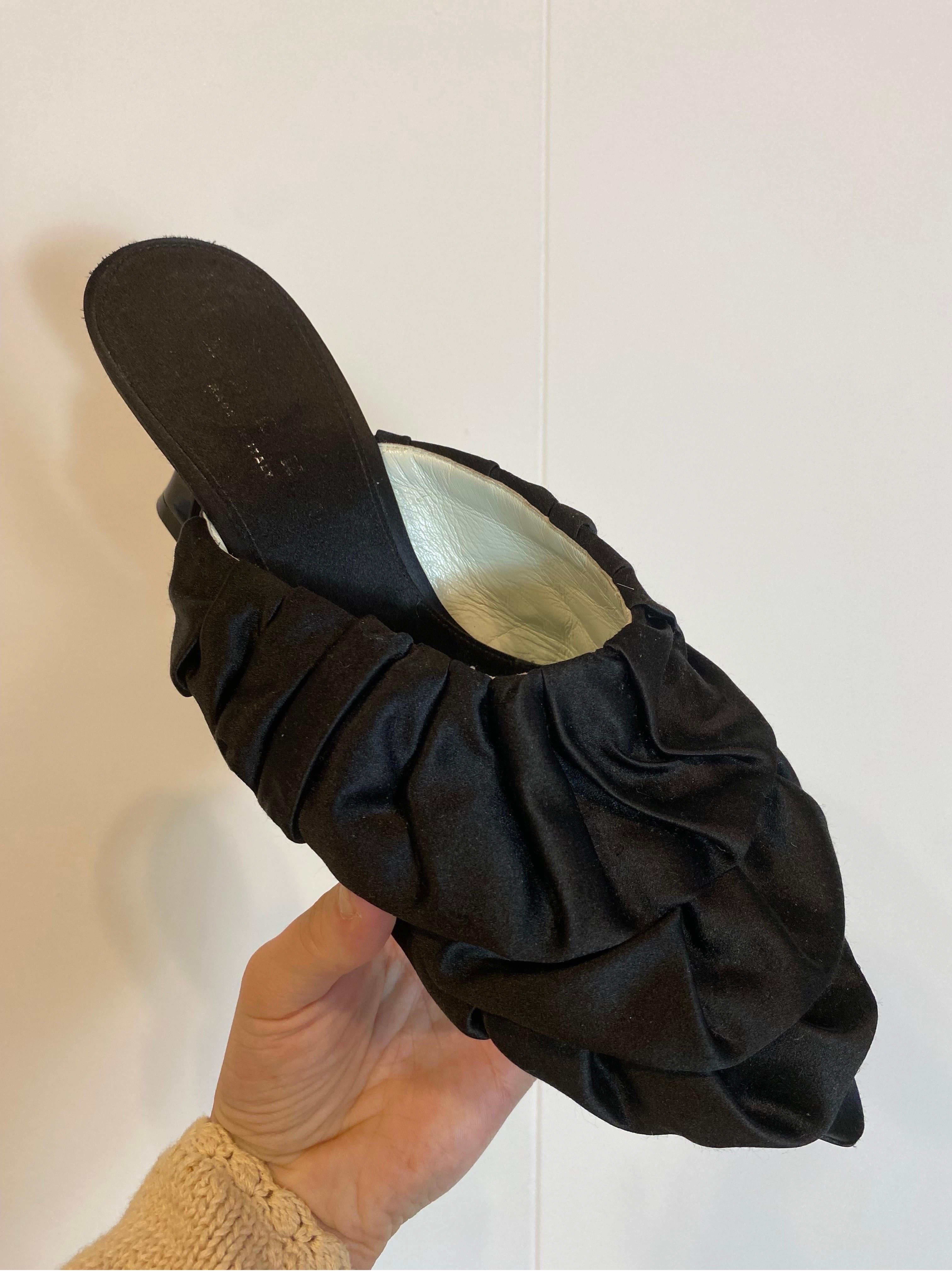 Marni satin slippers hotsell