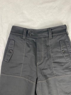 Marni Black Wide Leg Pants, Size 42