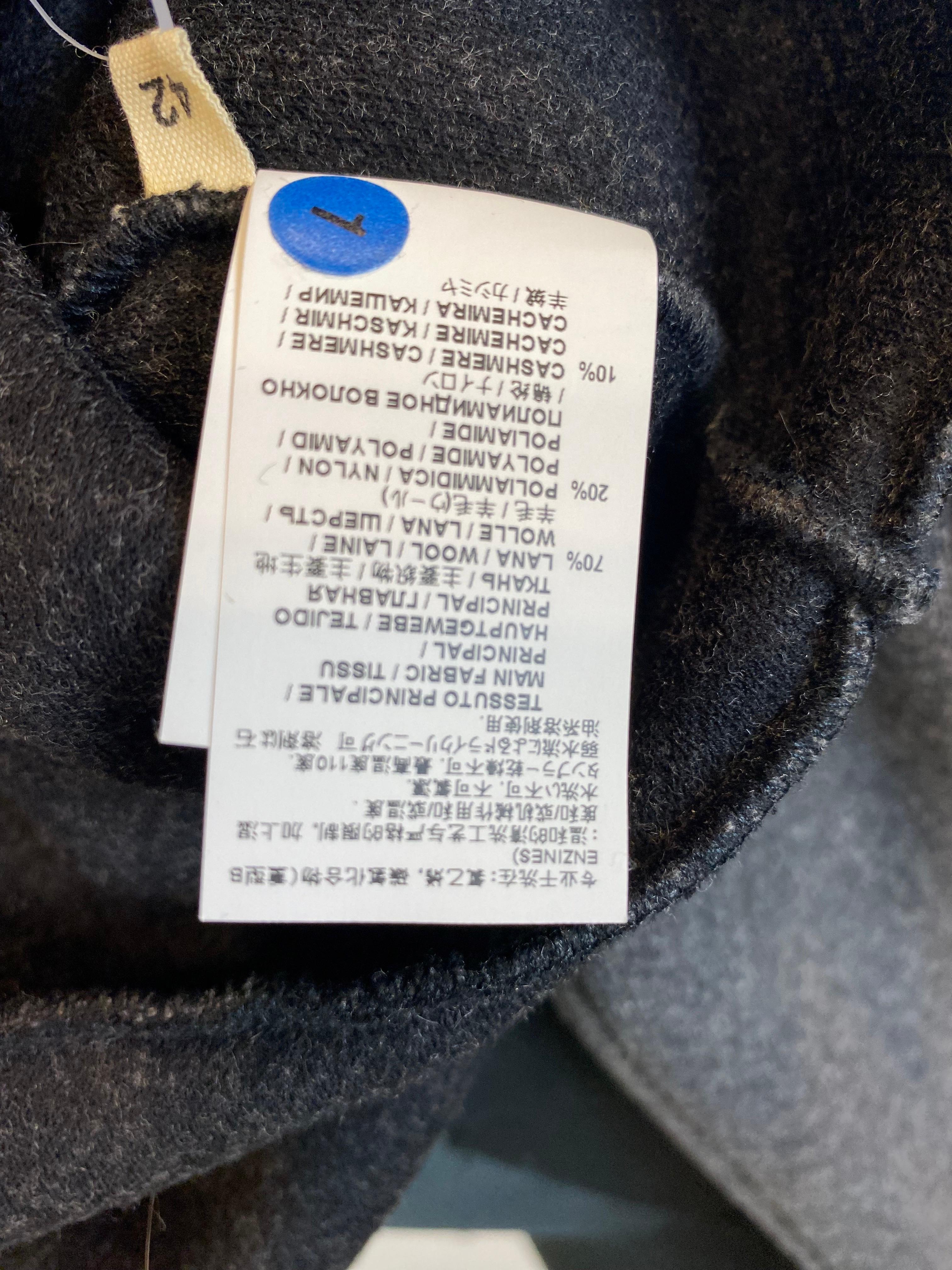 Camicetta di Marni in lana grigia in vendita 3