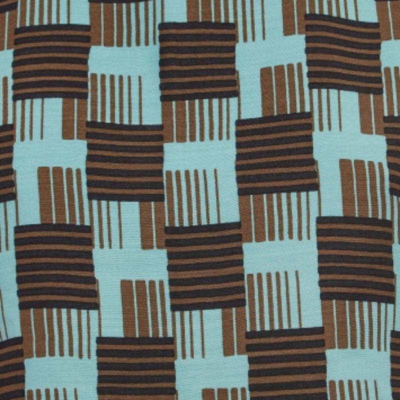 Marni Estampado azul Lana y seda Top sin mangas S Gris en venta