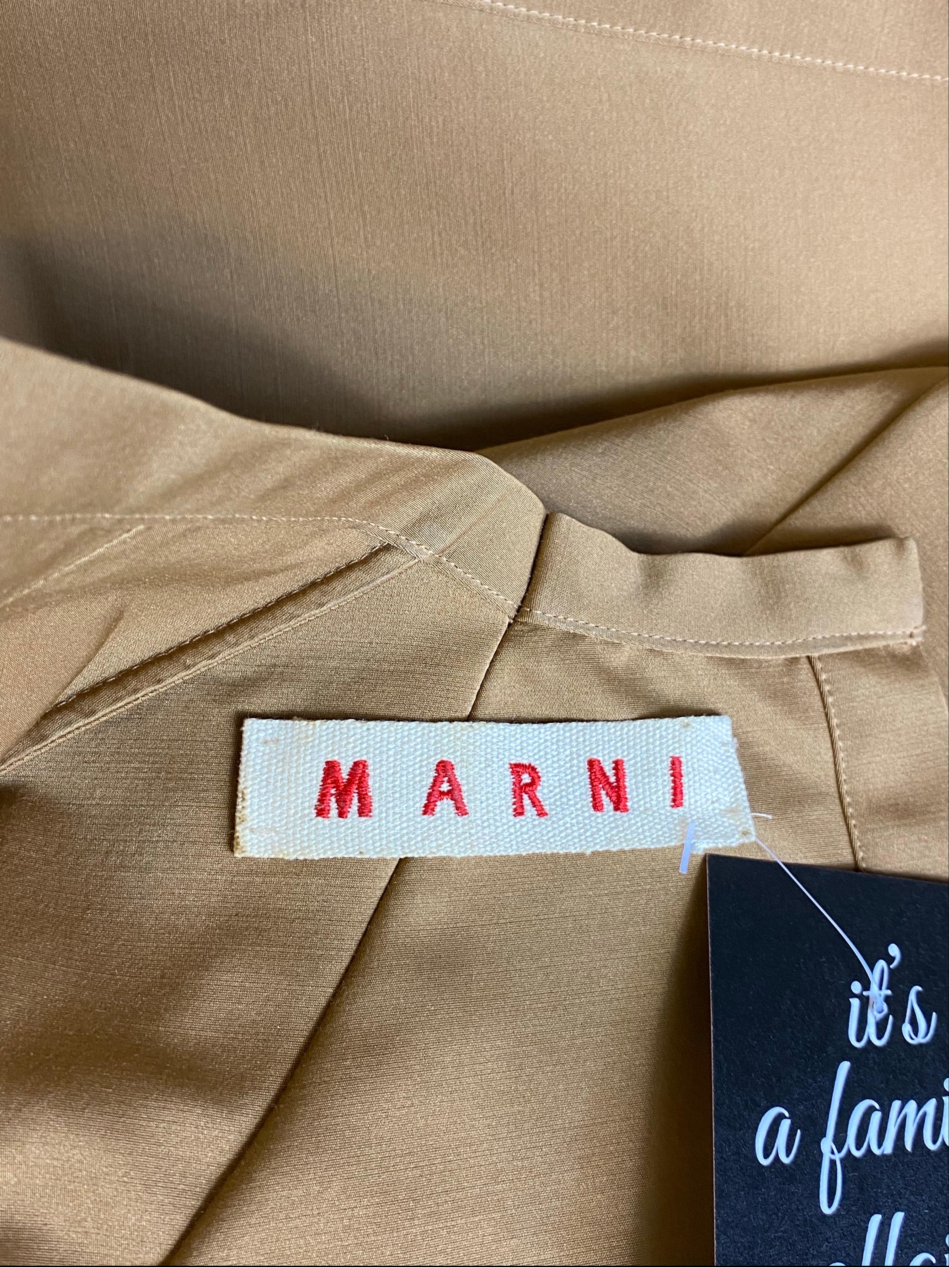 Camicetta marrone di Marni in vendita 1
