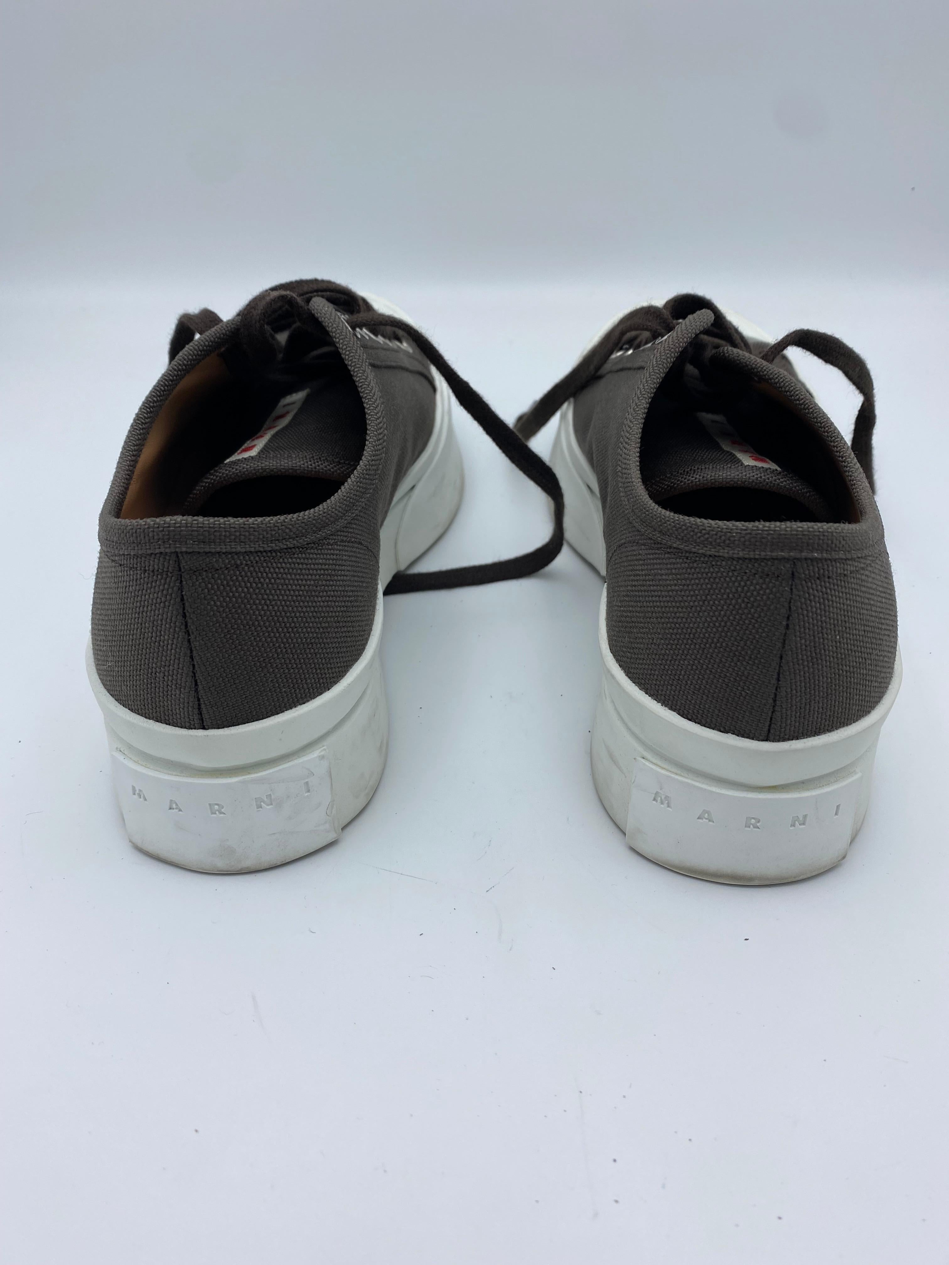 marni canvas sneakers