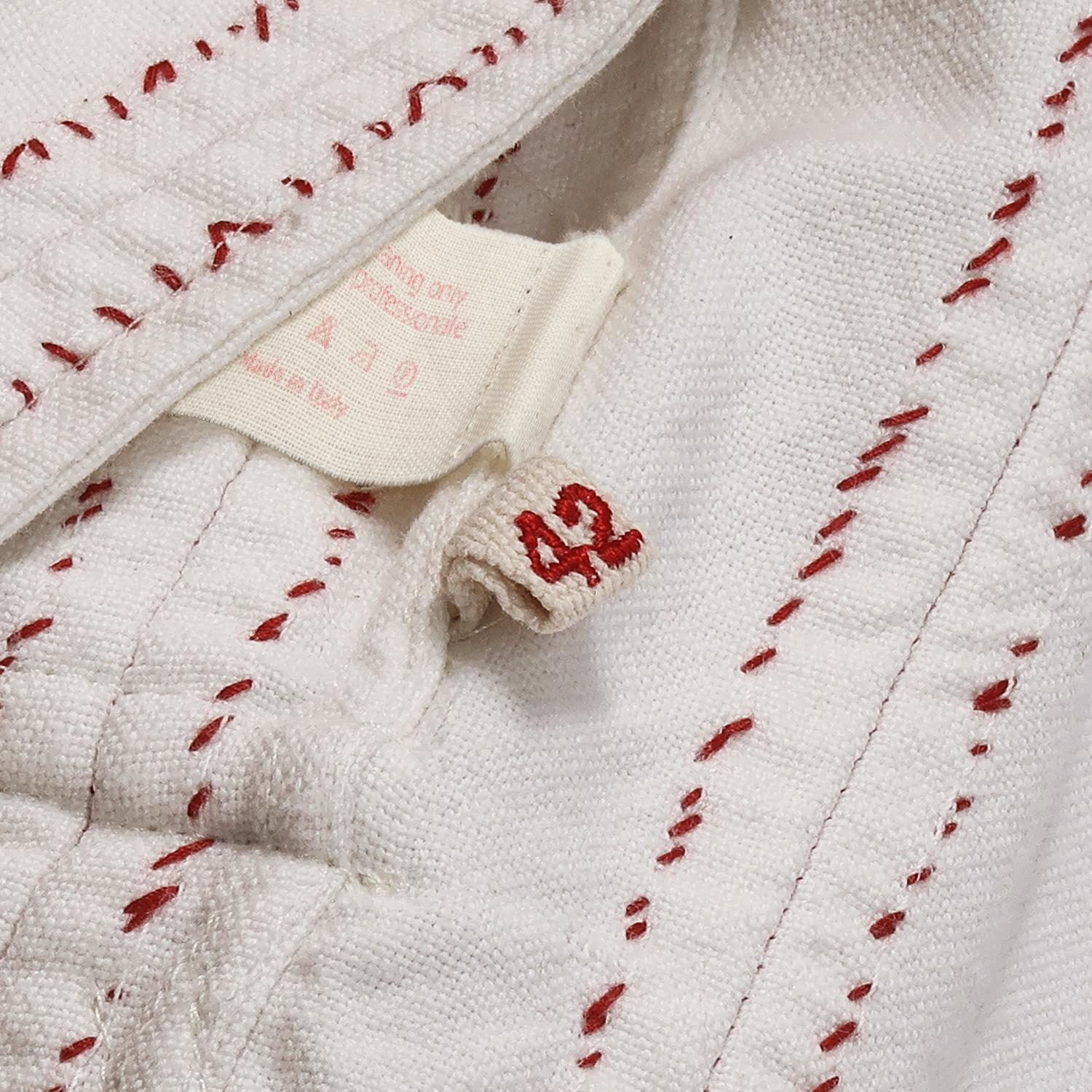 Marni by Consuelo Castiglioni SS-2003 Embroidered Cotton Cropped Jacket 2
