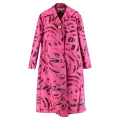 Marni Cat Print Coat - US 4