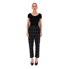 Marni Checked Cotton Blend Trousers