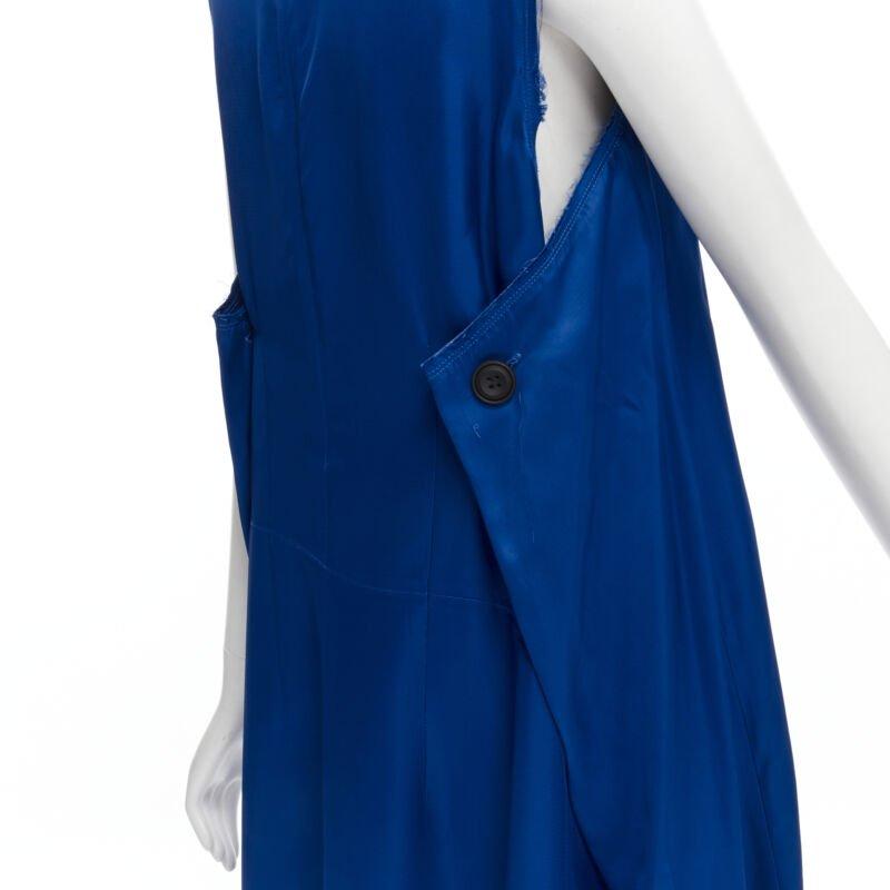 MARNI robe bleu cobalt en viscose crue à bord effiloché et ourlet en escalier plié dans le dos IT38 XS
Référence : CELG/A00179
Marque : Marni
Matériau : Viscose
Couleur : Bleu
Motif : Solide
Fermeture : Zip
Détails supplémentaires : Bords bruts et