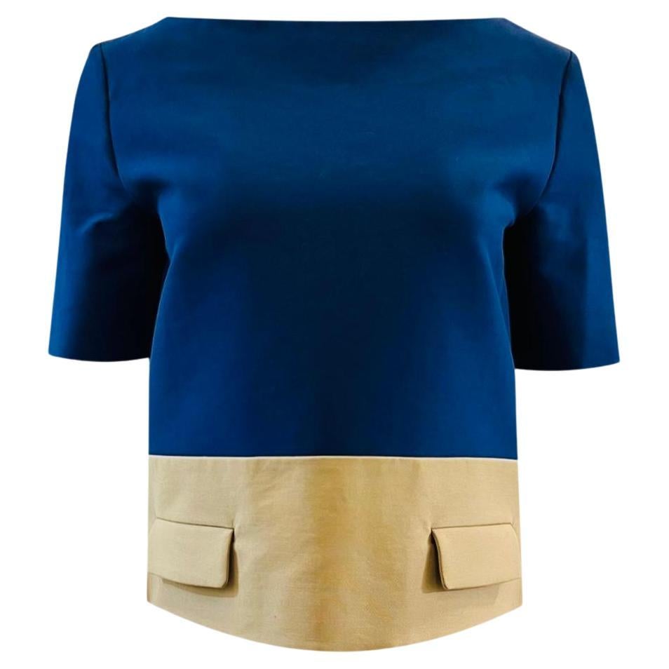 Marni Colour Block Cotton Top